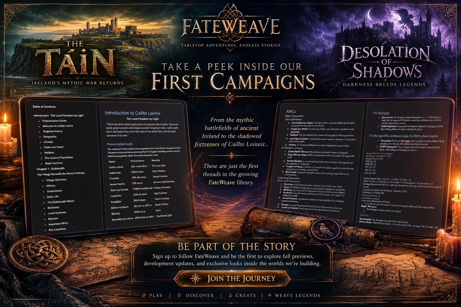 The Loom Awakens: Help Weave the First Legends